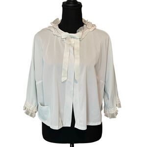 VTG 60’s The Stella Fagim Laced Bed Jacket Lingerie
